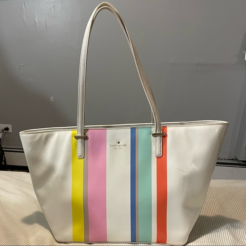 Stripes tote bag